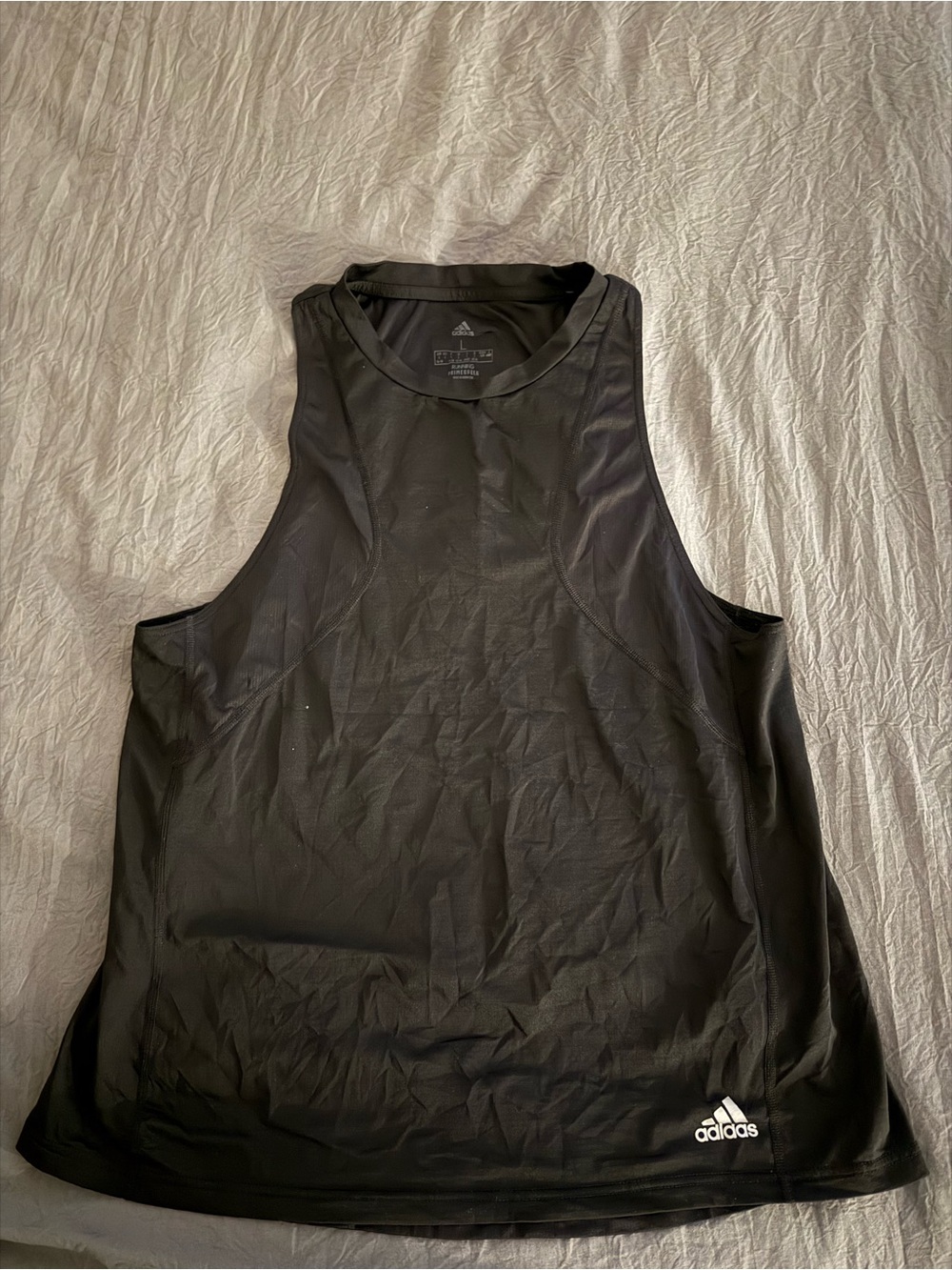 adidas Black Men's Performance Training Tank